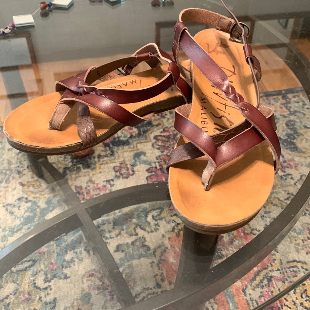Blowfish Granola Fisherman Sandals size 6